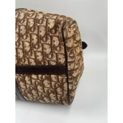 Sac Dior Boston En Toile Marron -Outlet Élégance DIOR 831765 7