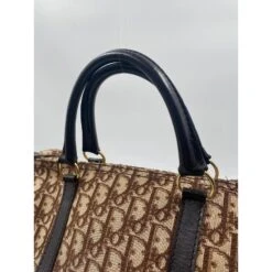 Sac Dior Boston En Toile Marron -Outlet Élégance DIOR 831765 8