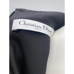 Christian Dior Robes DIOR T.fr 38 Wool Noir -Outlet Élégance DIOR 837111 5