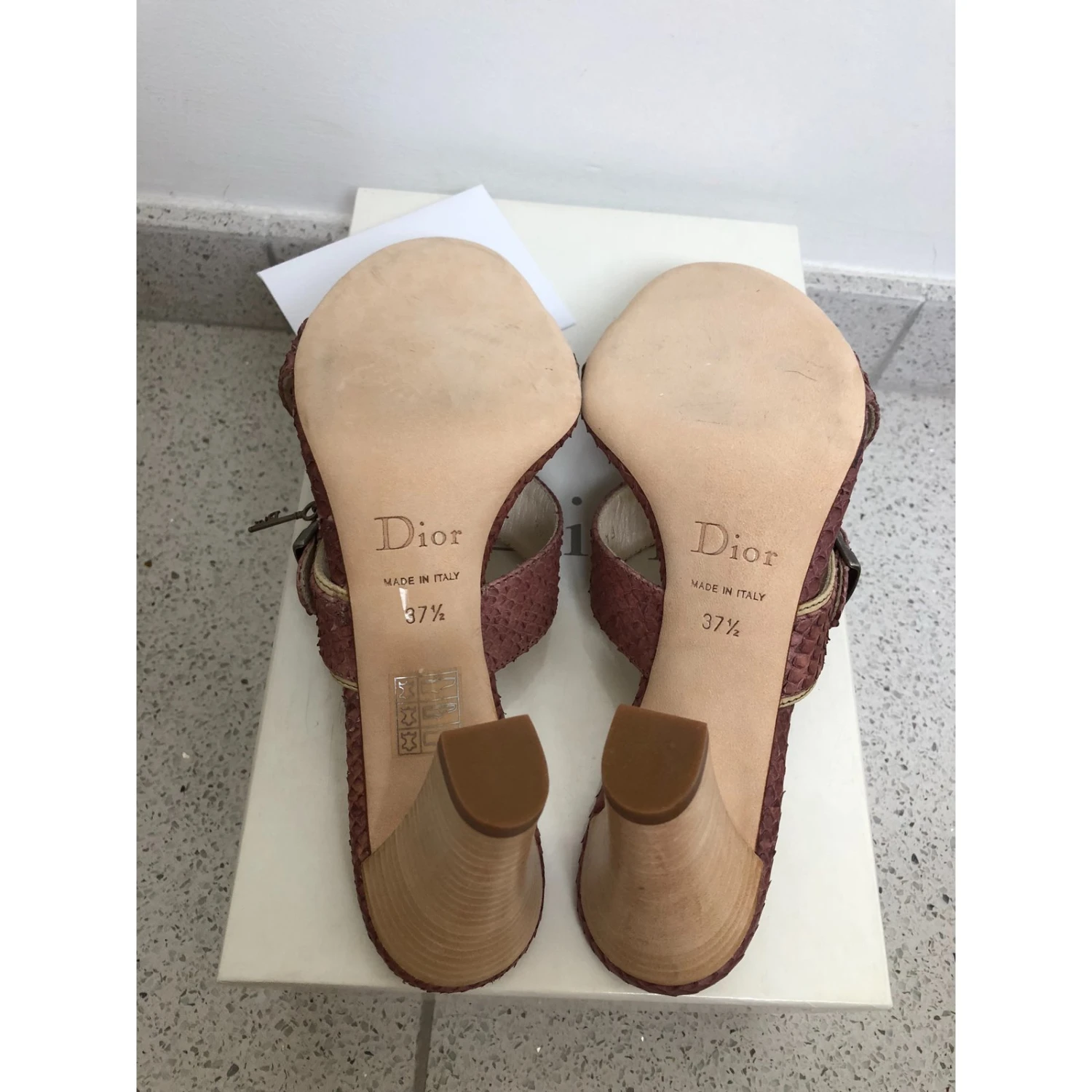 Dior Mules Rose 4 Dior Mules Rose – Image 4