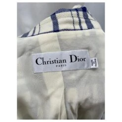 Vestes CHRISTIAN DIOR T.fr 36 Wool Blanc -Outlet Élégance DIOR 837326 4