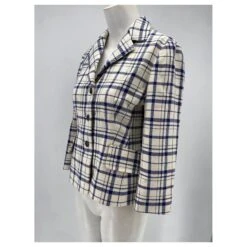 Vestes CHRISTIAN DIOR T.fr 36 Wool Blanc -Outlet Élégance DIOR 837326 7