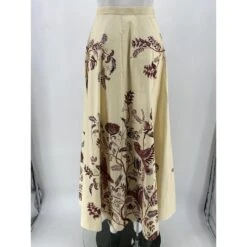 CHRISTIAN DIOR Jupes T.fr 38 Cotton Écru -Outlet Élégance DIOR 837448 3