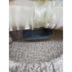 Christian Dior DIOR Maille T.fr 10 Ans - Jusqu'à 142cm De Laine Beige -Outlet Élégance DIOR 837498 4