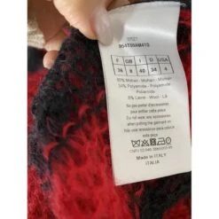 DIOR Maille T.fr 36 Wool Rouge 10 DIOR Maille T.fr 36 Wool Rouge -Outlet Élégance DIOR 838763 5
