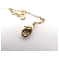 VINTAGE COLLIER PENDENTIF CHRISTIAN DIOR COEUR & LOGO CD ACIER DORE PENDANT Doré -Outlet Élégance DIOR 843411 3