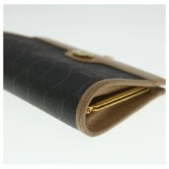 Christian Dior Honeycomb Canvas Porte-Monnaie PVC Cuir Noir Auth 37872 16 Christian Dior Honeycomb Canvas Porte-Monnaie PVC Cuir Noir Auth 37872 -Outlet Élégance DIOR 844078 7