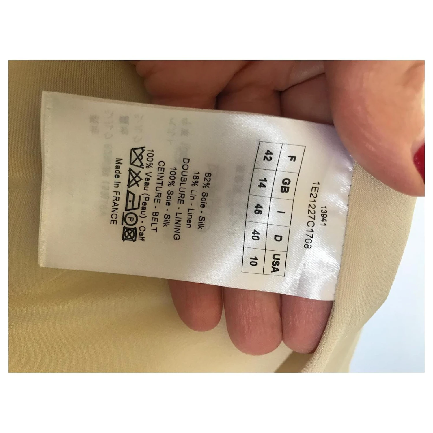 Dior Hauts Beige Écru 5 Dior Hauts Beige Écru – Image 5