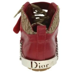 Baskets Christian Dior Rasta Color Baskets Cuir Toile 35 Authentification Rouge 37995 13 Baskets Christian Dior Rasta Color Baskets Cuir Toile 35 Authentification Rouge 37995 -Outlet Élégance DIOR 848684 4