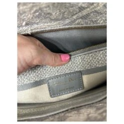 Christian Dior Lady D-lite Gris -Outlet Élégance DIOR 848935 8