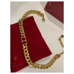 Christian Dior Collier Dior CD Jaune -Outlet Élégance DIOR 849017 6