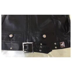 Veste DIOR Cuir D'agneau Plongé Noir -Outlet Élégance DIOR 850455 3