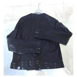 Veste DIOR Cuir D'agneau Plongé Noir -Outlet Élégance DIOR 850455 5