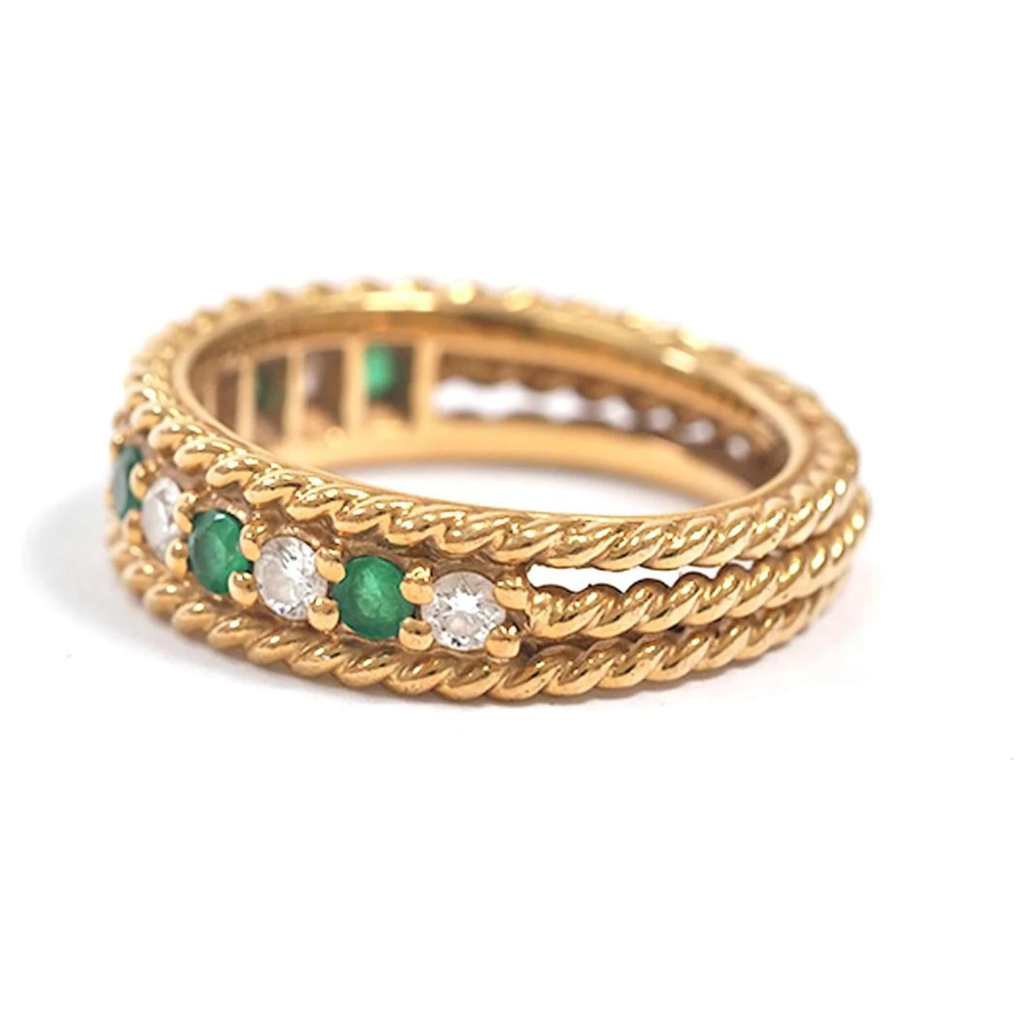 ***Christian Dior K18 Bague Emeraude Doré 3 ***Christian Dior K18 Bague Emeraude Doré – Image 3