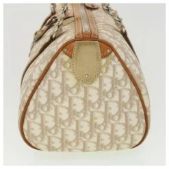 Christian Dior Trotter Sac à Bandoulière En Toile Beige 07-BO-0076 Auth 38095 -Outlet Élégance DIOR 854365 3