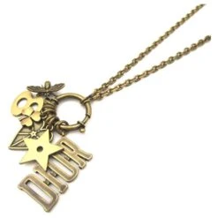 Christian Dior Colliers Longs Bijouterie Dorée -Outlet Élégance DIOR 854720 4