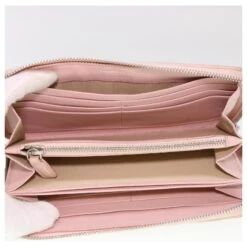 Christian Dior Portefeuille Long Lady Dior Peau D'Agneau Rose 02-LU-0068 Auth FM2154 -Outlet Élégance DIOR 854804 10