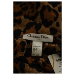 Robe Dior 36 Marron 9 Robe Dior 36 Marron -Outlet Élégance DIOR 856889 5