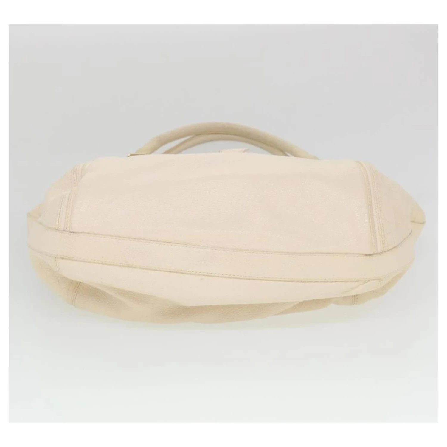 Christian Dior Sac Bandoulière Cuir Blanc 05-MA-1018 Auth Bs4523 5 Christian Dior Sac Bandoulière Cuir Blanc 05-MA-1018 Auth Bs4523 – Image 5