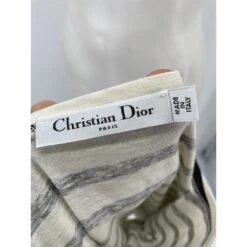 Hauts CHRISTIAN DIOR.International M Coton Blanc 10 Hauts CHRISTIAN DIOR.International M Coton Blanc -Outlet Élégance DIOR 858060 5