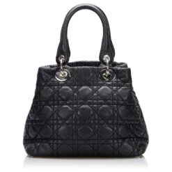 Dior Noir Cannage Lady Dior Doux -Outlet Élégance DIOR 860801 3