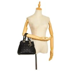 Dior Noir Cannage Lady Dior Doux -Outlet Élégance DIOR 860801 9