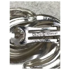 *Boucles D'oreilles Christian Dior Bijouterie Argentée -Outlet Élégance DIOR 861422 3
