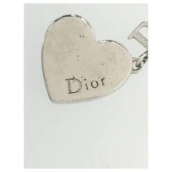 *Boucles D'oreilles Christian Dior Motif Cœur Bijouterie Argentée 7 *Boucles D'oreilles Christian Dior Motif Cœur Bijouterie Argentée -Outlet Élégance DIOR 861424 3