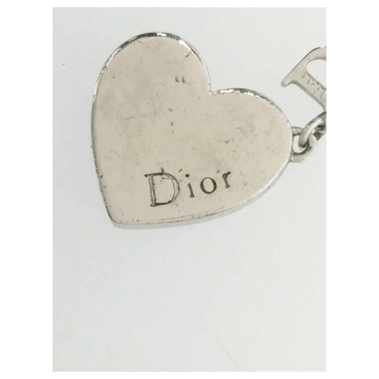 *Boucles D'oreilles Christian Dior Motif Cœur Bijouterie Argentée 3 *Boucles D'oreilles Christian Dior Motif Cœur Bijouterie Argentée – Image 3
