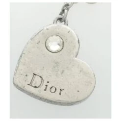 *Boucles D'oreilles Christian Dior Motif Cœur Bijouterie Argentée 9 *Boucles D'oreilles Christian Dior Motif Cœur Bijouterie Argentée -Outlet Élégance DIOR 861424 5