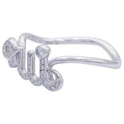 Bague Dior, "Dioramour - Oui", Or Blanc, Diamants. -Outlet Élégance DIOR 863790 4