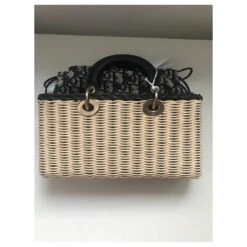 Dior Lady D-joy Medium Paille -Outlet Élégance DIOR 869888 6