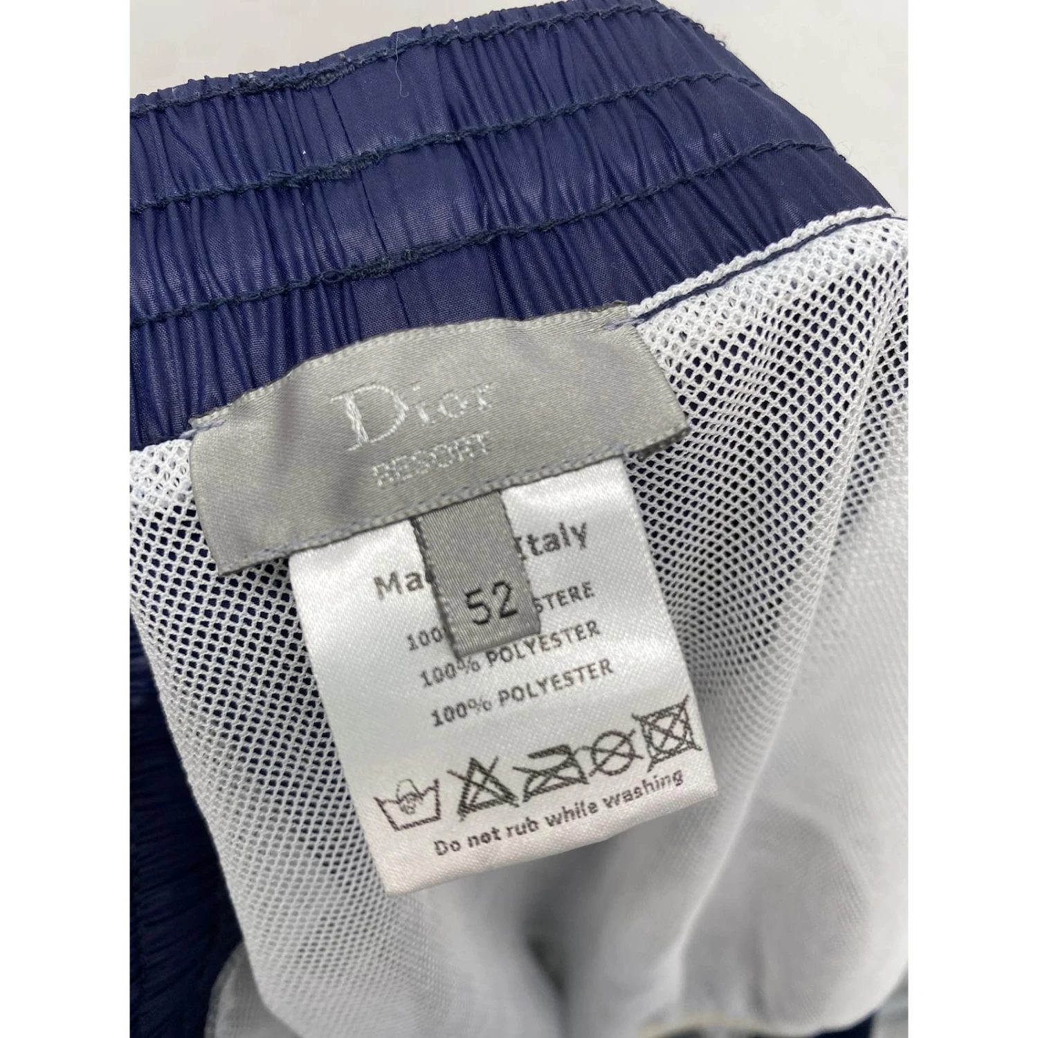 Christian Dior Maillots De Bain DIOR HOMME T.IT 52 Polyestyer Bleu Marine 4 Christian Dior Maillots De Bain DIOR HOMME T.IT 52 Polyestyer Bleu Marine – Image 4