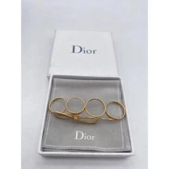 Bagues DIOR T.MM 56 En Plaqué Or Doré -Outlet Élégance DIOR 871972 4