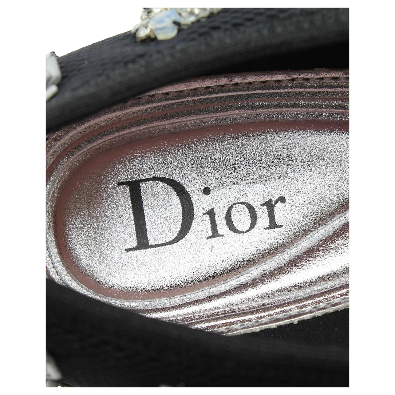 Dior Baskets Embellies Fusion En Coton Noir 7 Dior Baskets Embellies Fusion En Coton Noir – Image 7
