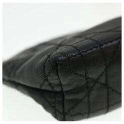 Christian Dior Lady Dior Porte-Monnaie Agneau Noir Auth Bs4707 17 Christian Dior Lady Dior Porte-Monnaie Agneau Noir Auth Bs4707 -Outlet Élégance DIOR 872792 8