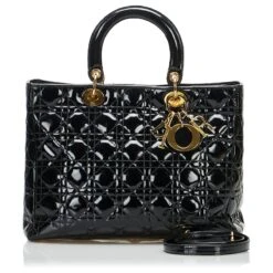 Dior Grand Cannage Noir Lady Dior 19 Dior Grand Cannage Noir Lady Dior -Outlet Élégance DIOR 875031 10