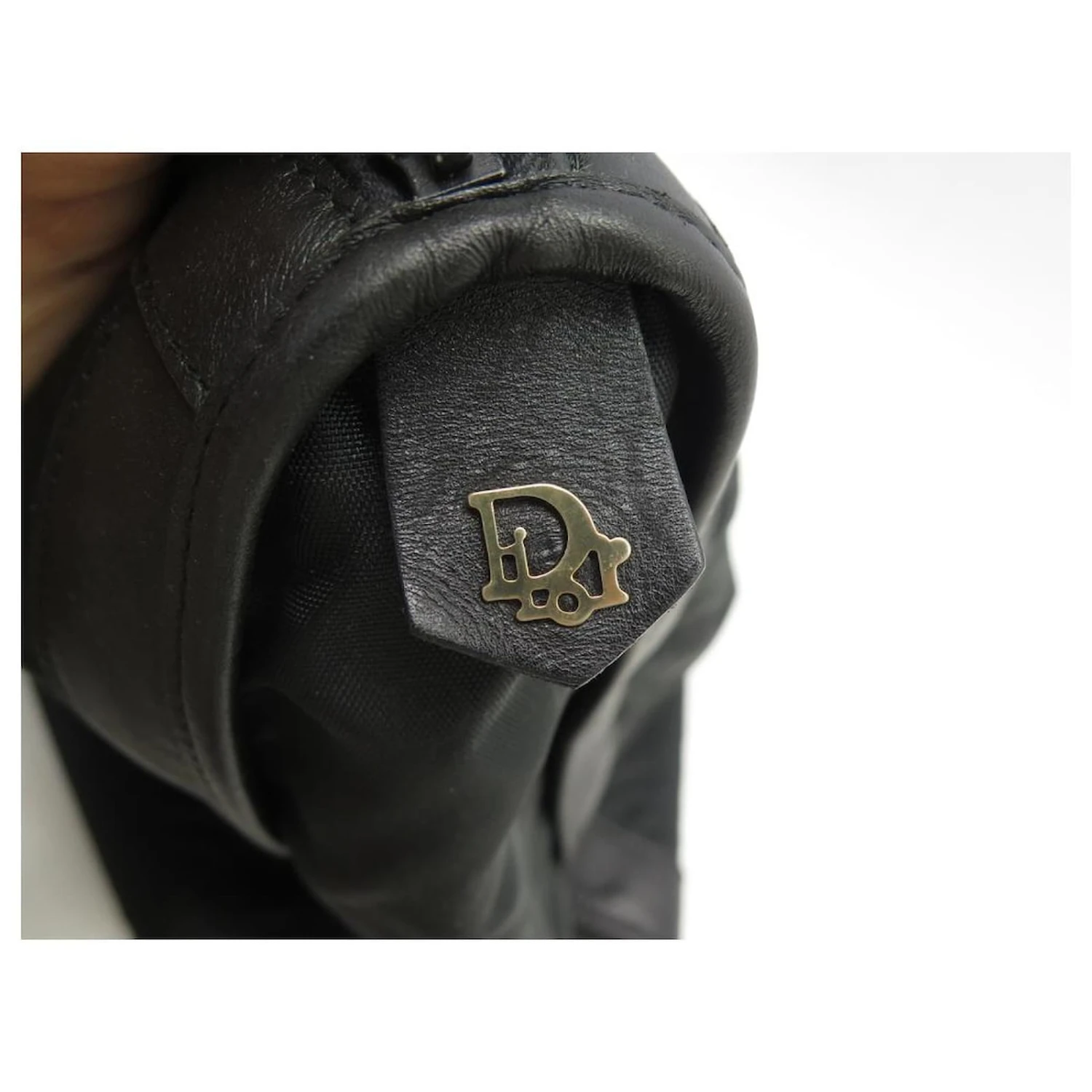 VINTAGE SAC A MAIN DE VOYAGE CHRISTIAN DIOR 50 CM EN TOILE MONOGRAMEE BAG Noir 10 VINTAGE SAC A MAIN DE VOYAGE CHRISTIAN DIOR 50 CM EN TOILE MONOGRAMEE BAG Noir – Image 10