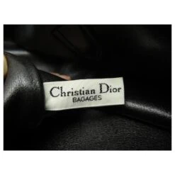 VINTAGE SAC A MAIN DE VOYAGE CHRISTIAN DIOR 50 CM EN TOILE MONOGRAMEE BAG Noir 15 VINTAGE SAC A MAIN DE VOYAGE CHRISTIAN DIOR 50 CM EN TOILE MONOGRAMEE BAG Noir -Outlet Élégance DIOR 875140 6