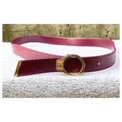 Superbe Ceinture Christian Dior En Cuir Et Métal Violet Bijouterie Dorée 16 Superbe Ceinture Christian Dior En Cuir Et Métal Violet Bijouterie Dorée -Outlet Élégance DIOR 876167 8