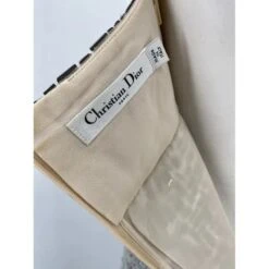 Robes DIOR T.fr 36 SYNTHÉTIQUE Argenté -Outlet Élégance DIOR 876769 5