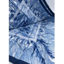 Echarpes DIOR T. Silk Bleu -Outlet Élégance DIOR 876804 4