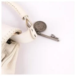 Sacs à Main DIOR T. Cuir De Vachette Blanc -Outlet Élégance DIOR 877517 3