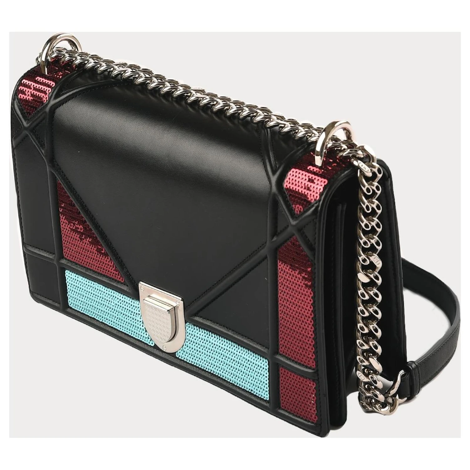 Diorama Sacs à Main DIOR T. Cuir De Vachette Noir 3 Diorama Sacs à Main DIOR T. Cuir De Vachette Noir – Image 3