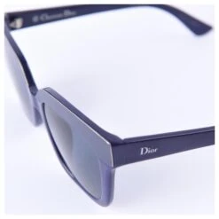 Dior Soft Lunettes De Soleil DIOR T. Plastique Bleu Marine -Outlet Élégance DIOR 877546 4