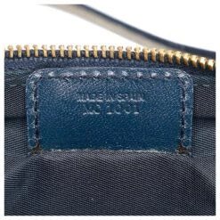 Saddle Mini Selle En Toile Dior Oblique Bleu -Outlet Élégance DIOR 878297 7
