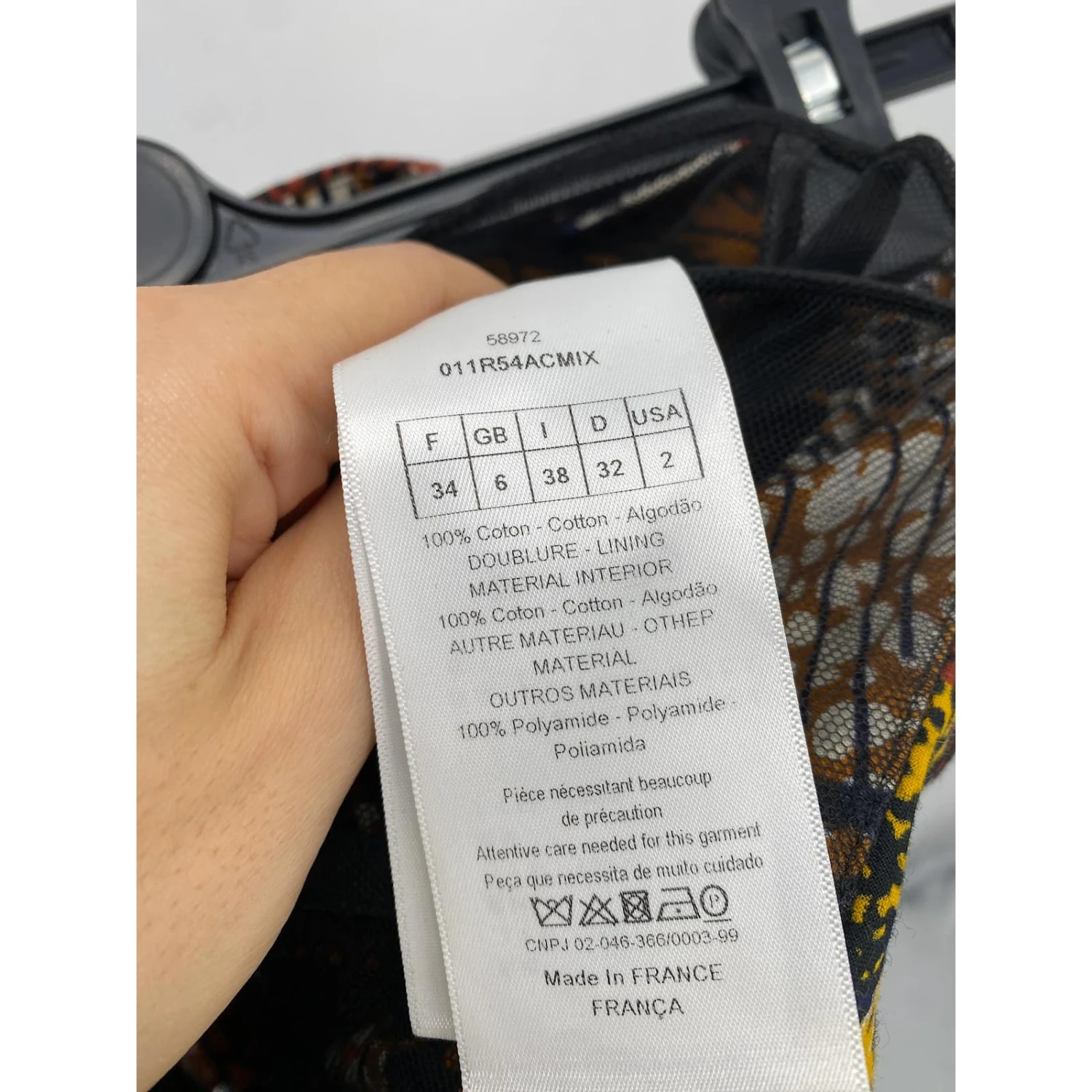 Robes DIOR T.fr 34 Cotton Multicolore 4 Robes DIOR T.fr 34 Cotton Multicolore – Image 4