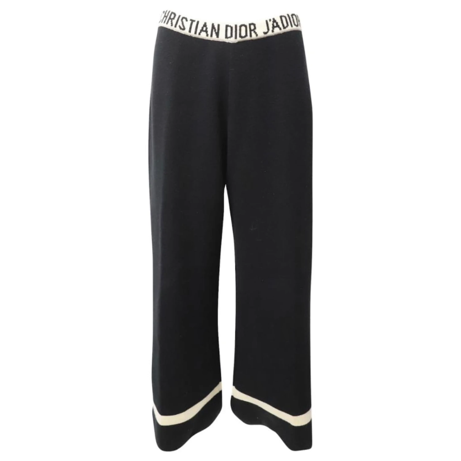 Dior Jeans Noir Crème 2 Dior Jeans Noir Crème – Image 2