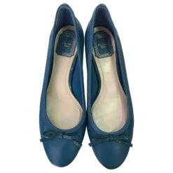 Christian Dior Ballerines Dior Bleu