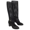 Bottes DIOR T.UE 36 Cuir De Vachette Noir